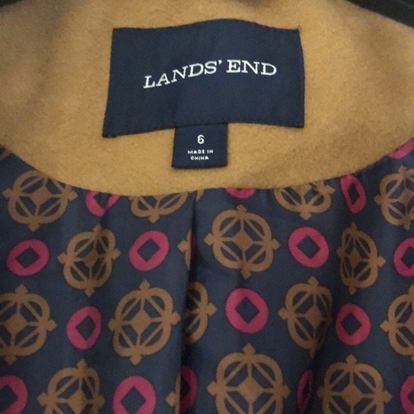 Land’s End Cashmere and Wool Coat - Picture 12 of 14
